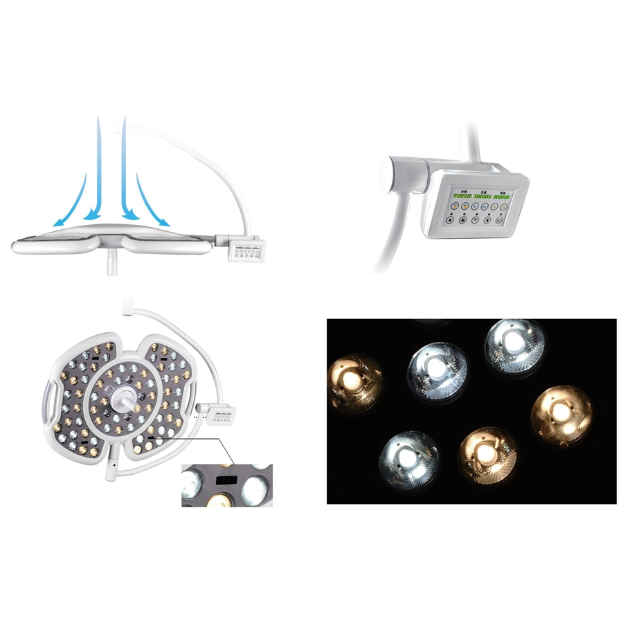 蝴蝶型LED手术灯插图2 蝴蝶型LED手术灯插图2